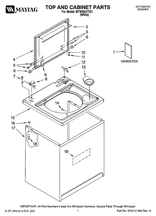Diagram for MTW5621TQ1