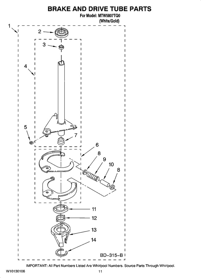 Diagram for MTW5807TQ0