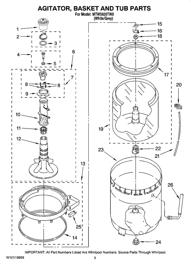Diagram for MTW5920TW0