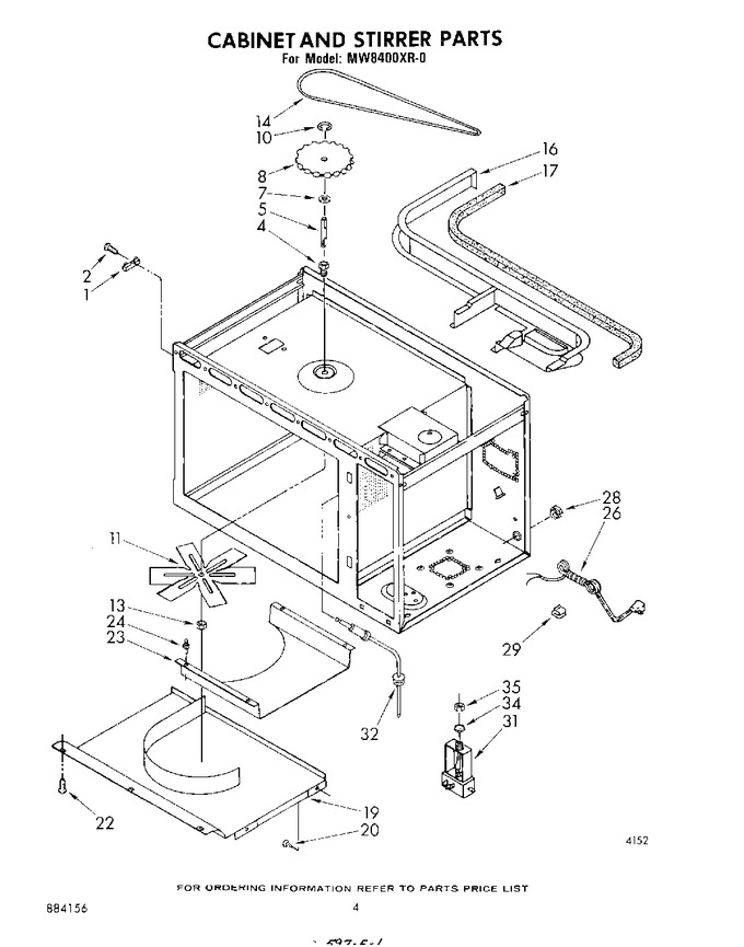 Diagram for MW8400XR0