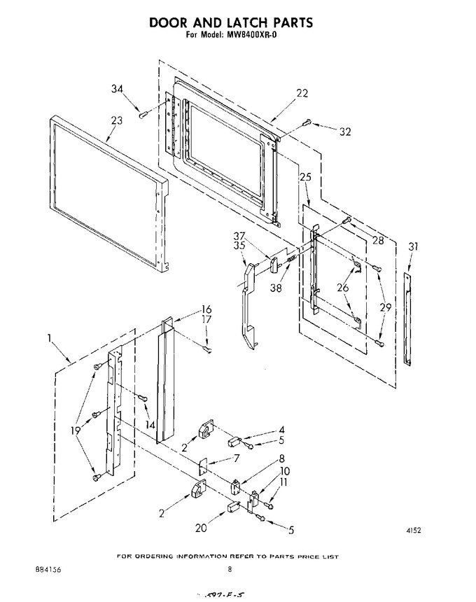 Diagram for MW8400XR0