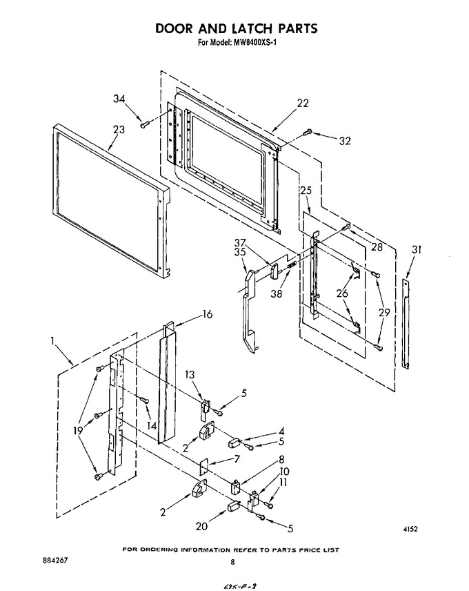 Diagram for MW8400XS1