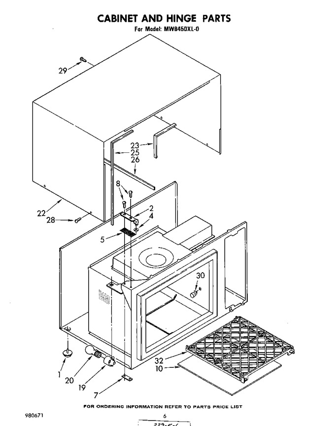 Diagram for MW8450XL0