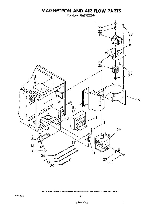 Diagram for MW8550XS0