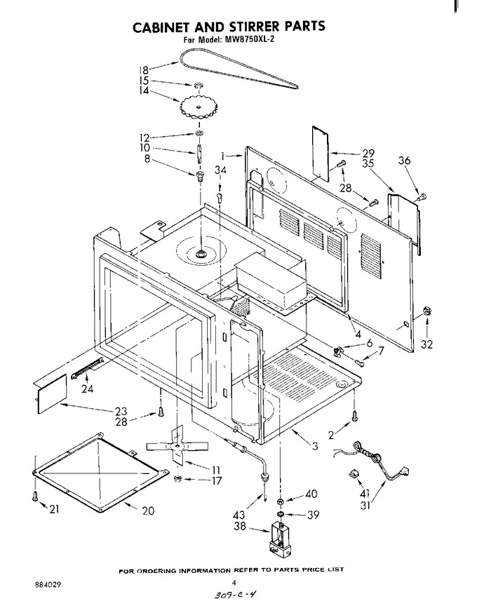 Diagram for MW8750XL2
