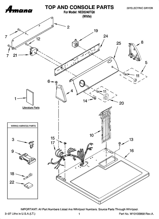 Diagram for NED5240TQ0