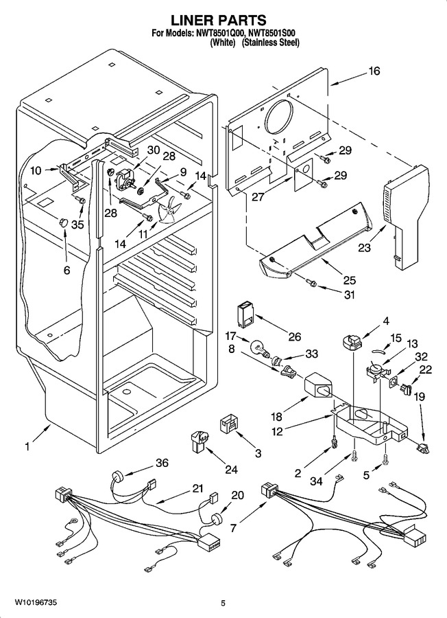 Diagram for NWT8501Q00