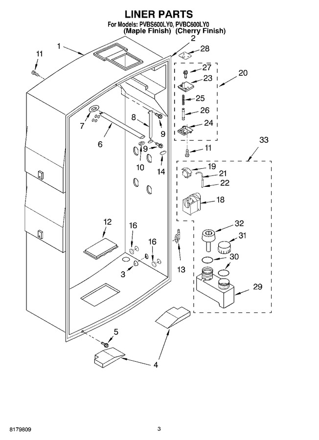 Diagram for PVBC600LY0