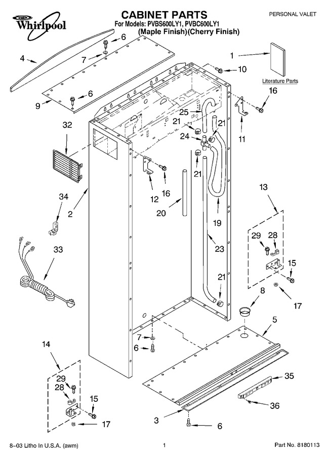 Diagram for PVBS600LY1
