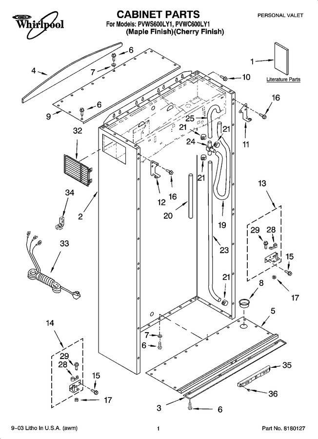 Diagram for PVWC600LY1