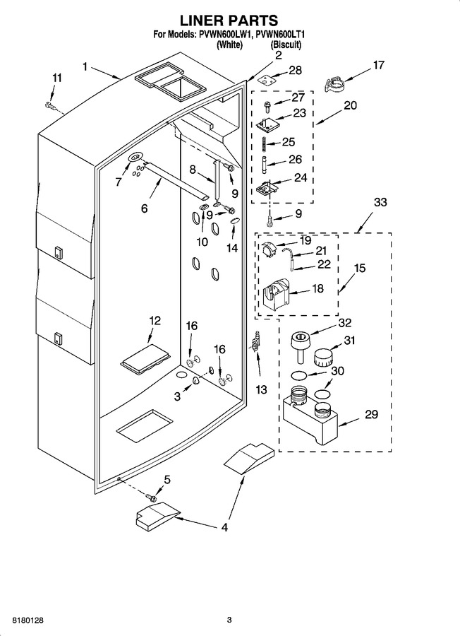 Diagram for PVWN600LW1