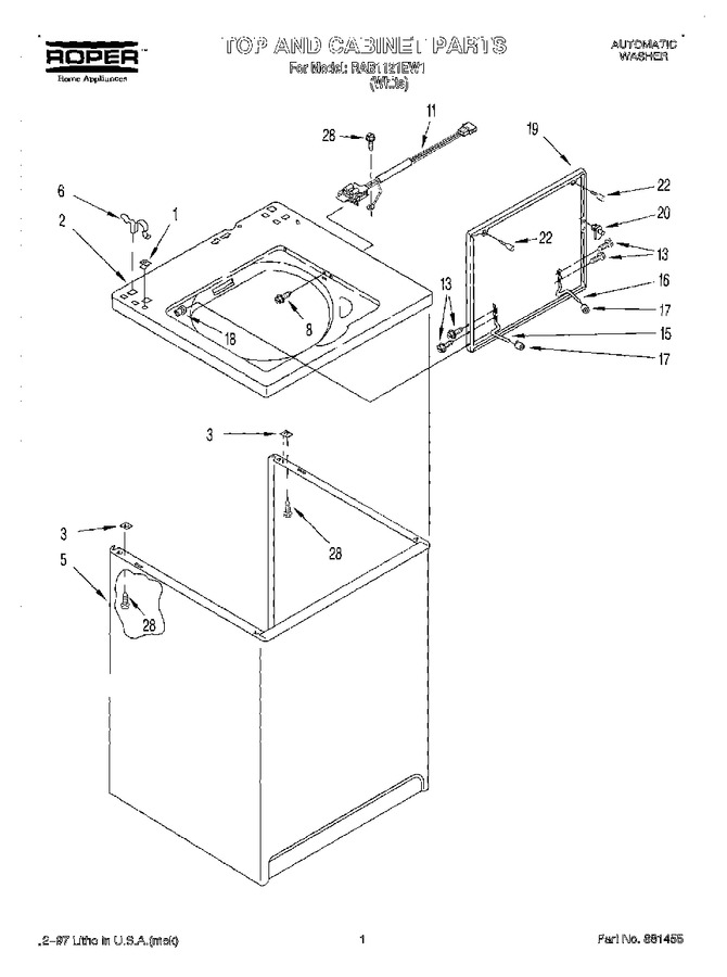 Diagram for RAB1121EW1