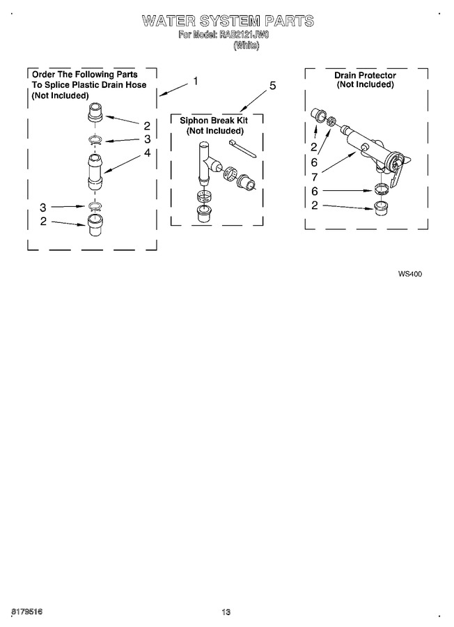 Diagram for RAB2121JW0