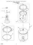 Diagram for 03 - Agitator, Basket, And Tub