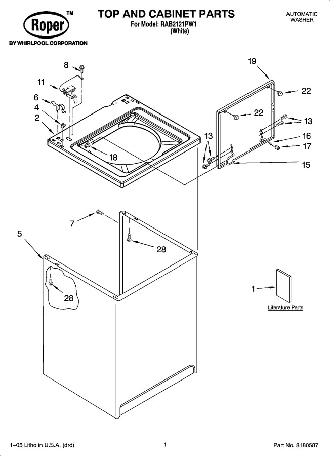 Diagram for RAB2121PW1