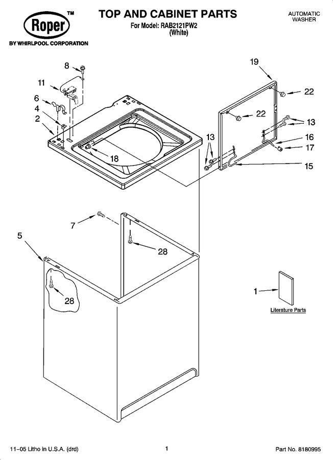 Diagram for RAB2121PW2
