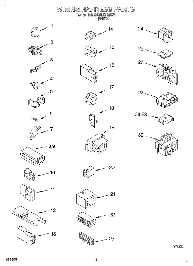 Diagram for RAB3121EW0