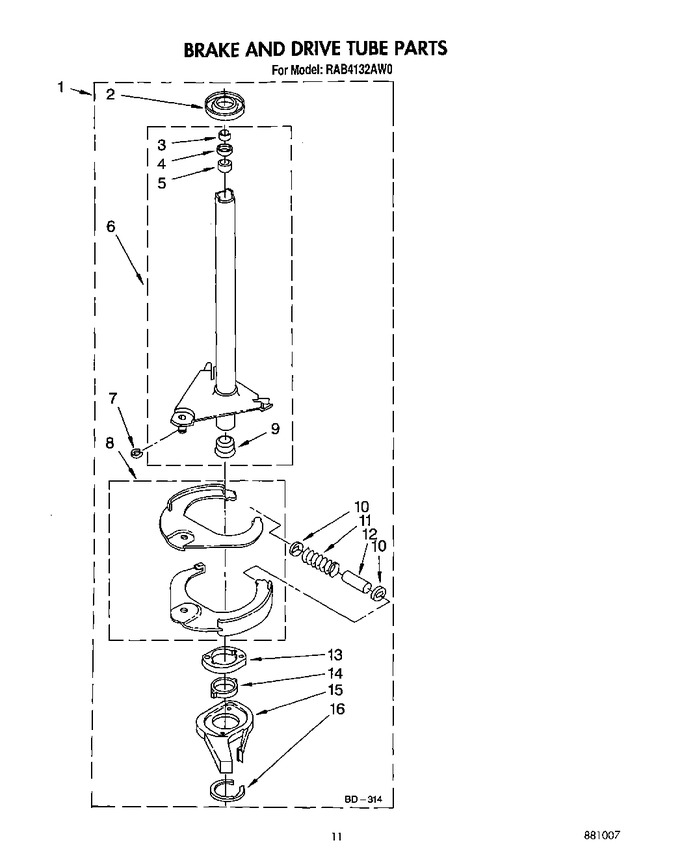 Diagram for RAB4132AW0