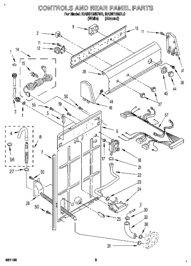 Diagram for RAB5133DL0