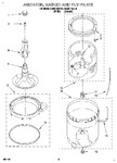 Diagram for 03 - Agitator, Basket And Tub