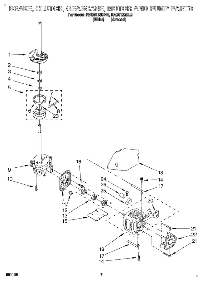 Diagram for RAB5133DW0