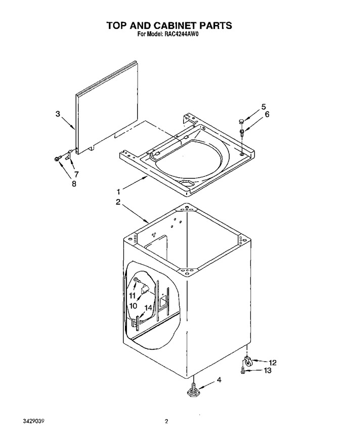 Diagram for RAC4244AL0