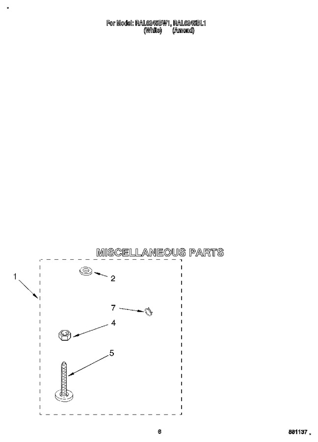 Diagram for RAL6245BW1