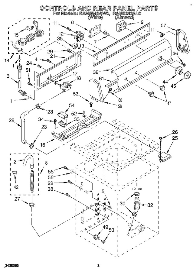 Diagram for RAM5243AW0