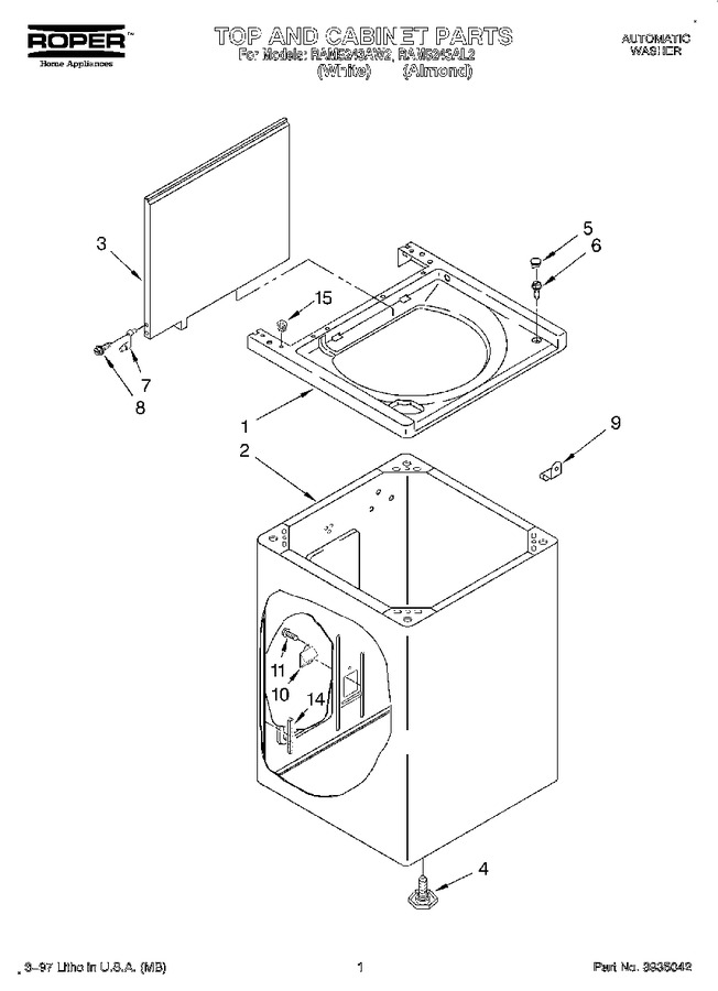 Diagram for RAM5243AW2