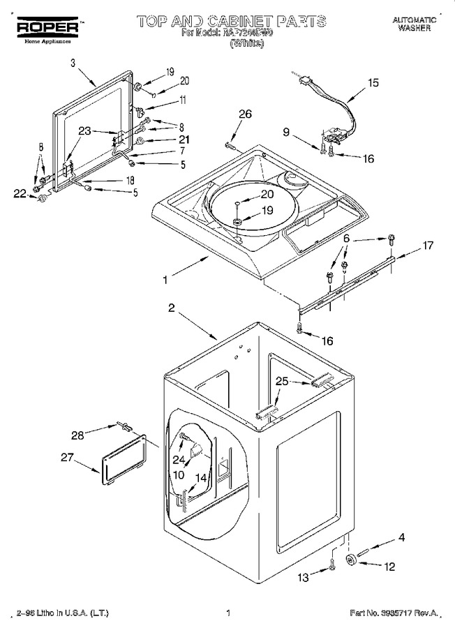 Diagram for RAP7244DW0
