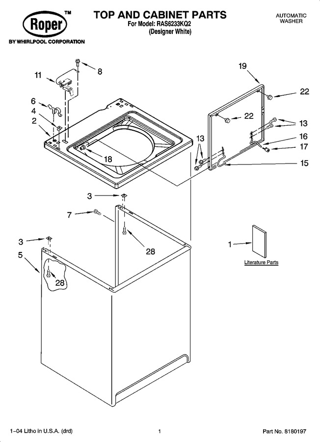 Diagram for RAS6233KQ2
