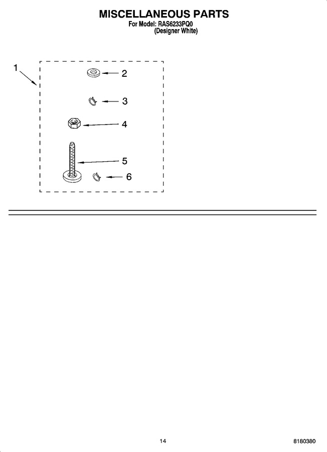 Diagram for RAS6233PQ0