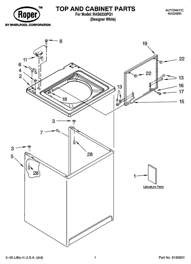 Diagram for RAS6233PQ1