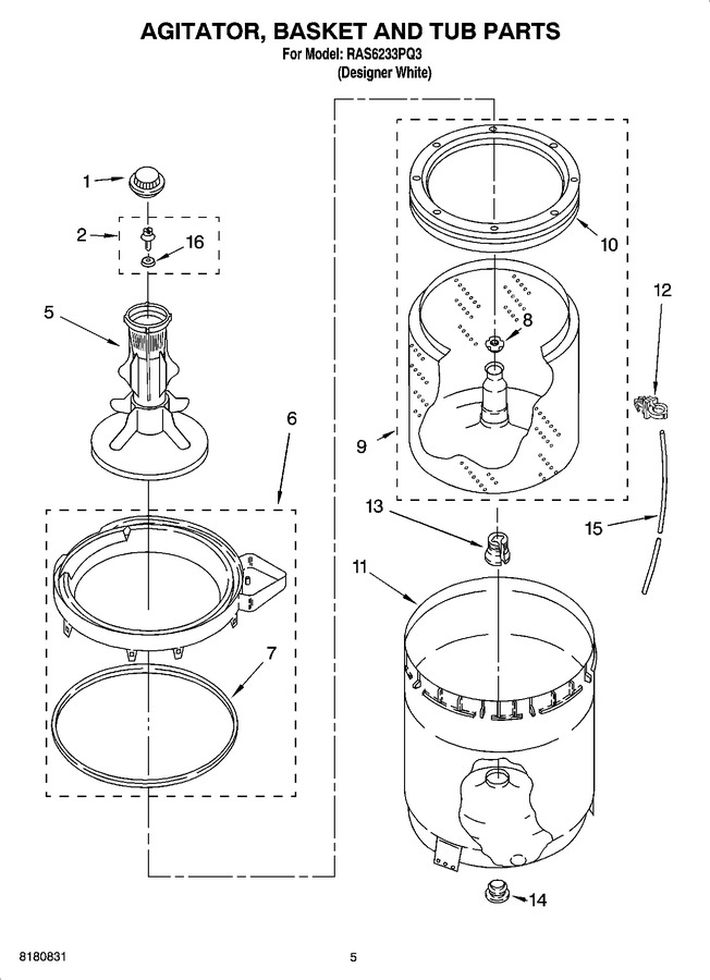 Diagram for RAS6233PQ3
