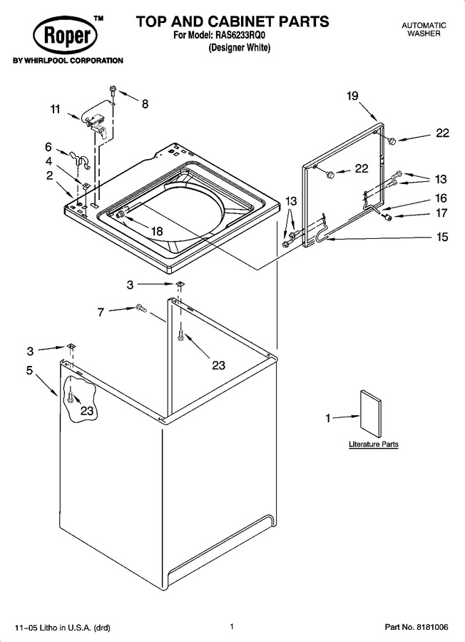 Diagram for RAS6233RQ0