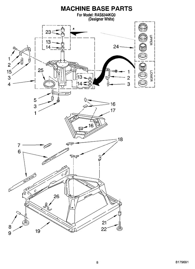 Diagram for RAS8244KQ0