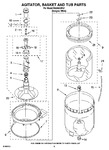Diagram for 03 - Agitator, Basket And Tub Parts