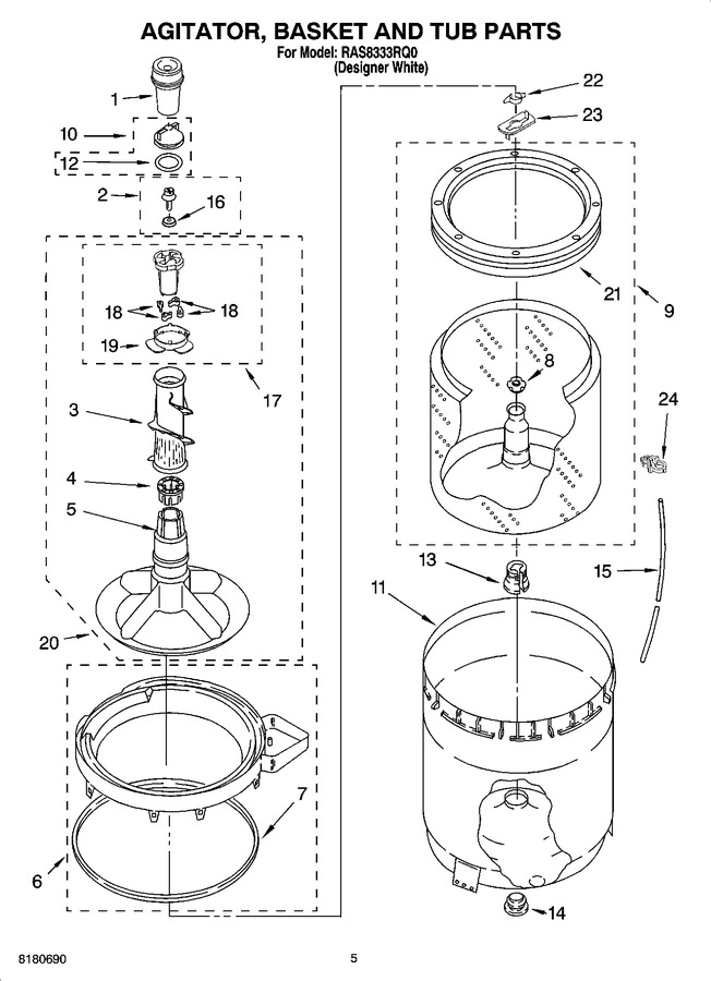 Diagram for RAS8333RQ0