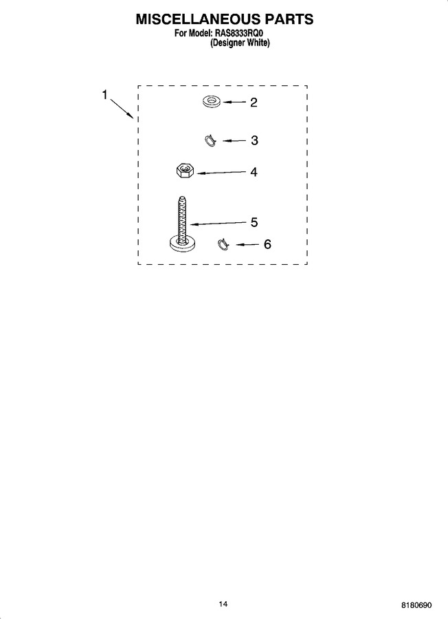 Diagram for RAS8333RQ0