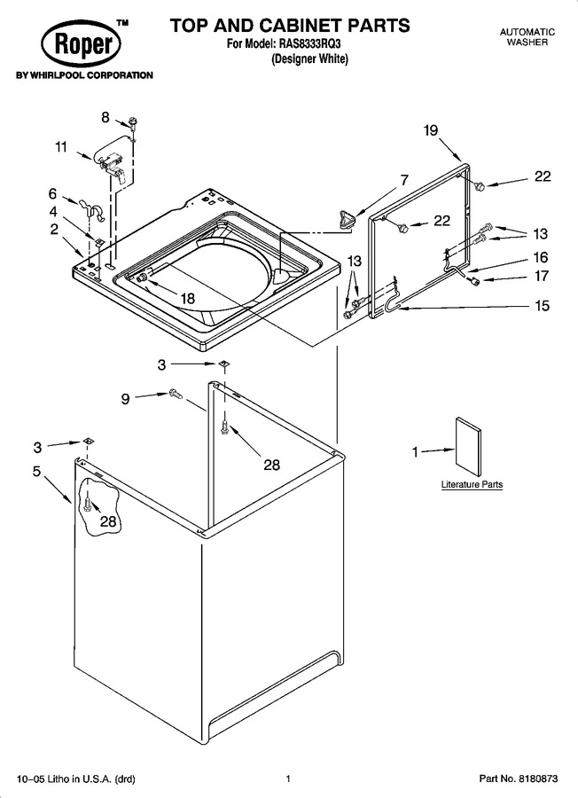 Diagram for RAS8333RQ3