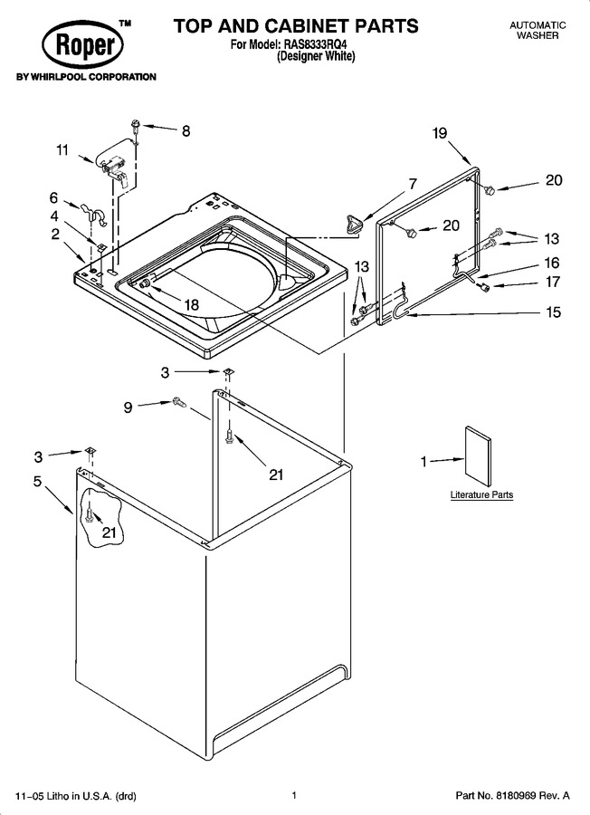 Diagram for RAS8333RQ4