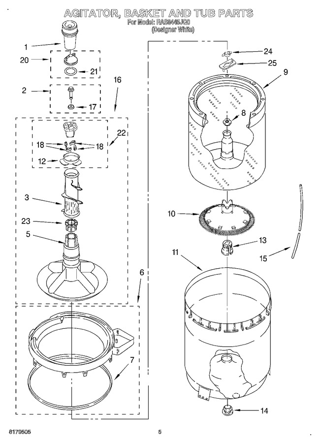Diagram for RAS8445JQ0