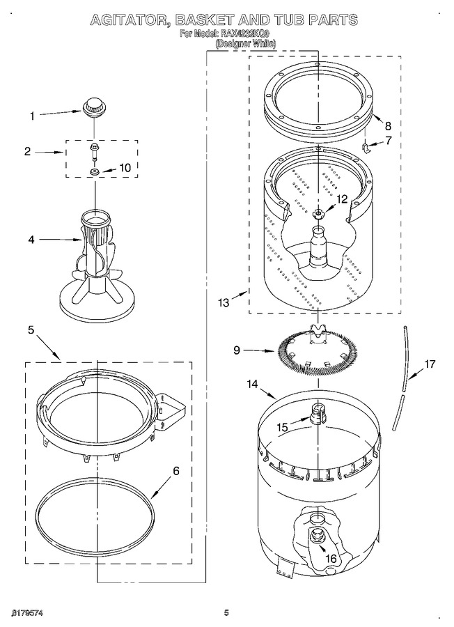 Diagram for RAX4232KQ0