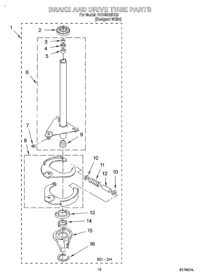 Diagram for RAX4232KQ0