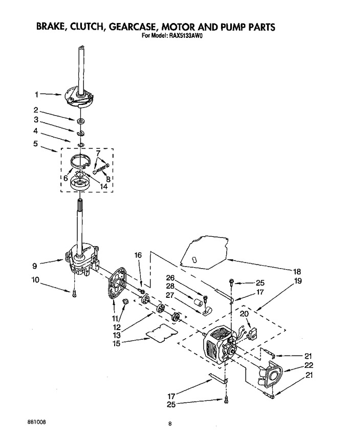 Diagram for RAX5133AL0