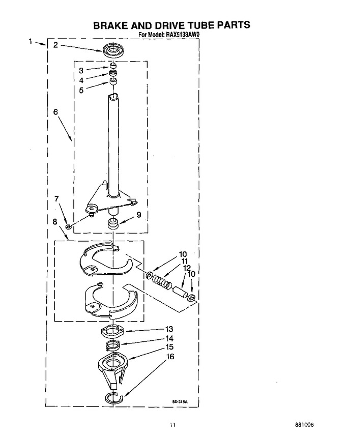 Diagram for RAX5133AG0
