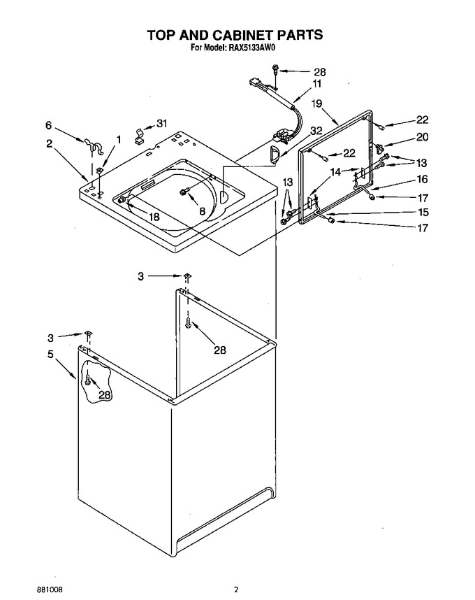 Diagram for RAX5133AL0