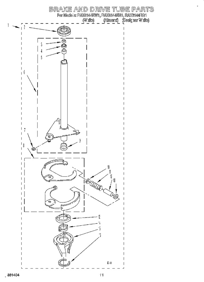 Diagram for RAX6144EN1