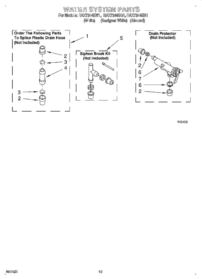 Diagram for RAX7244EW1