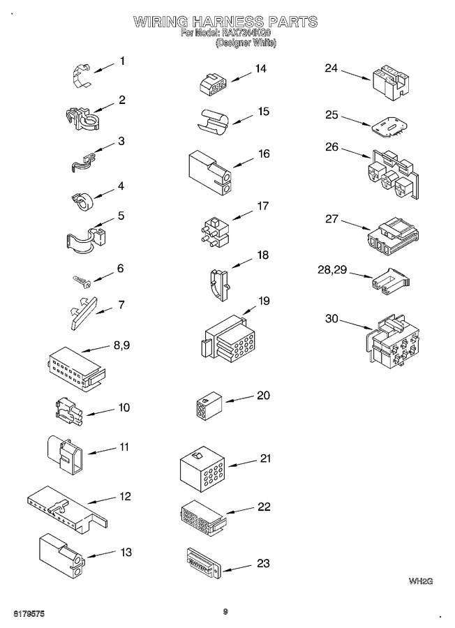 Diagram for RAX7244KQ0